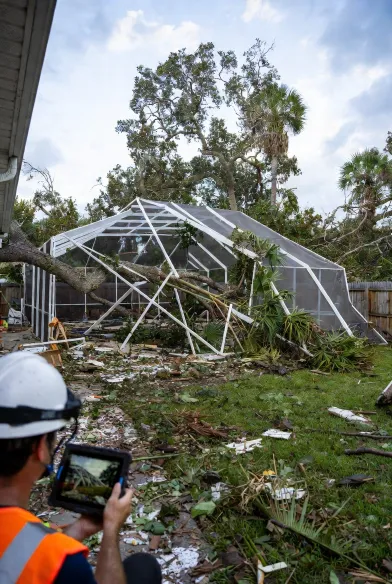  storm debris removal jacksonville fl mandarin homeowner insurance documentation before and after