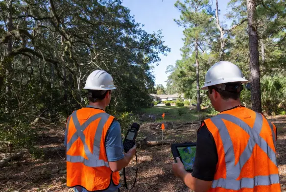hire land clearing company jacksonville fl licensed insured crew site walk duval county
